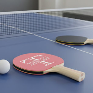 Raquette De Ping Pong Monogramme