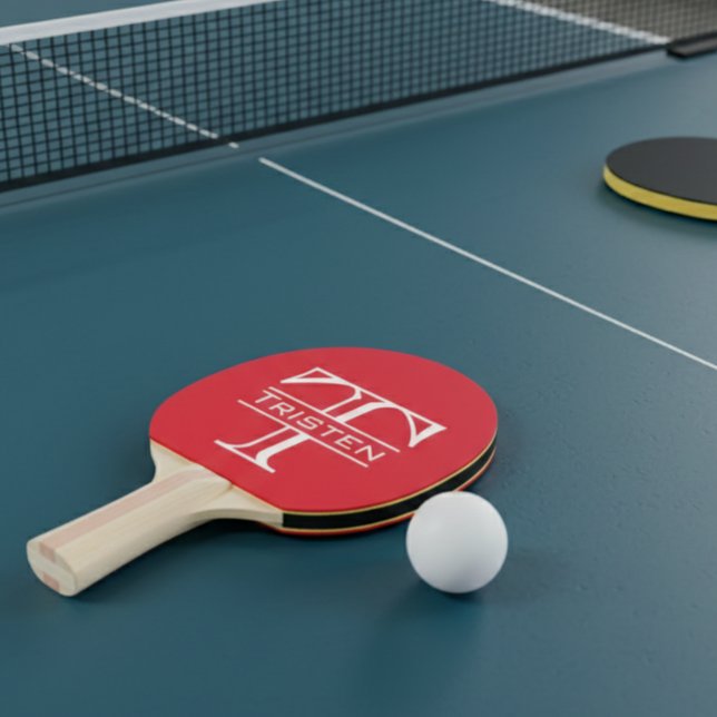 Raquette De Ping Pong Monogramme (Créateur téléchargé)
