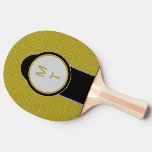 Raquette De Ping Pong Monogramme moderne
