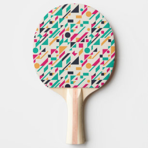 Raquette De Ping Pong motif Abstrait 3