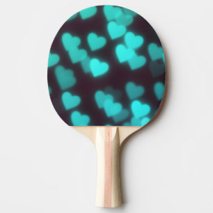 Raquette De Ping Pong Motif cardiaque moderne mignon