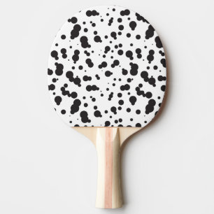 Raquette De Ping Pong Motif de points de Dalmatine