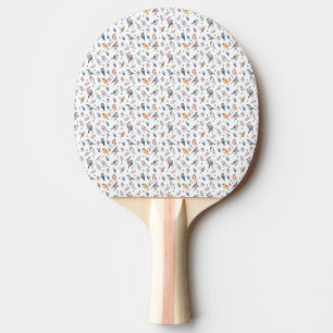 Raquette De Ping Pong Motif des oiseaux de printemps