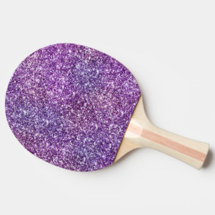 Raquette De Ping Pong Motif élégant violet abstrait chic et stylé