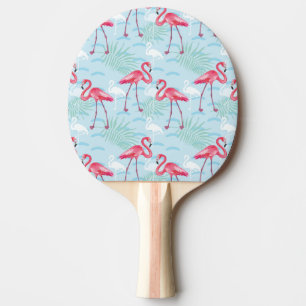 Raquette De Ping Pong Motif Flamingo