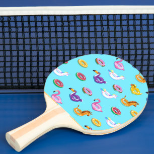 Raquette De Ping Pong Motif flottant de la piscine d'été