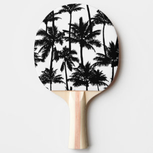 Raquette De Ping Pong Motif Palm Tree