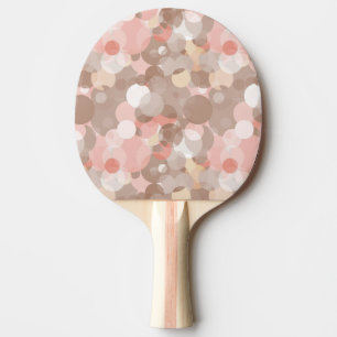 Raquette De Ping Pong Motif simple - cercles