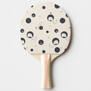 Raquette De Ping Pong Motif timide d'éléphant