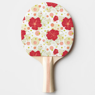 Raquette De Ping Pong Motif tiré par la main de ketmie