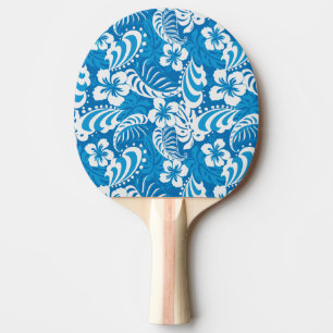 Raquette De Ping Pong Motif tropical de ketmie
