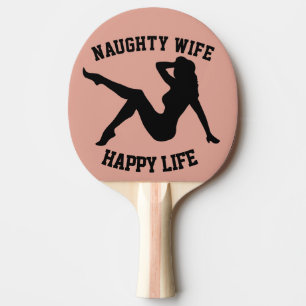 Raquette De Ping Pong NAUGHTWIFE PING PING Paddles