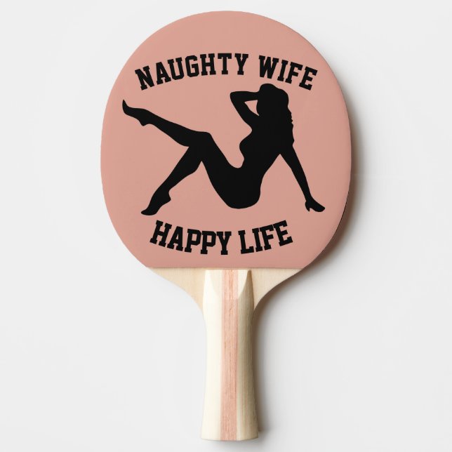 Raquette De Ping Pong NAUGHTWIFE PING PING Paddles (Devant)