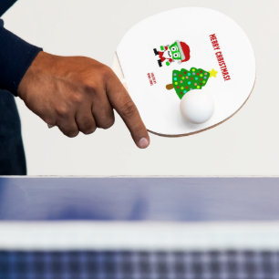 Raquette De Ping Pong Noël FrankenFromage Ping Paddle