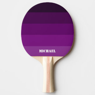 Raquette De Ping Pong Nom violet Pagaie de ping noir