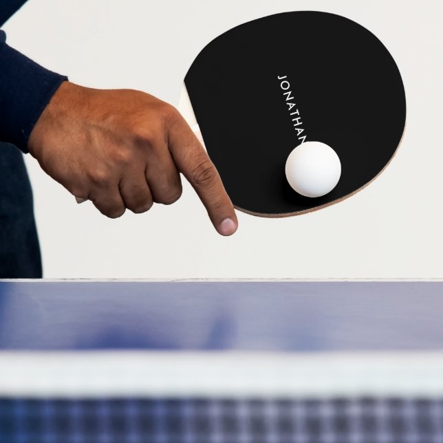 Raquette De Ping Pong Noms d'impression simples à double face personnali (Insitu)