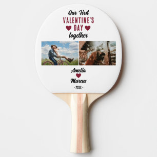 Raquette De Ping Pong Notre première Saint Valentin Ensemble 2 Photo