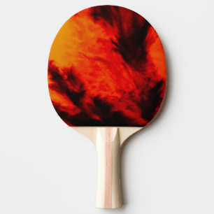 Raquette De Ping Pong Nuages ageux Orange