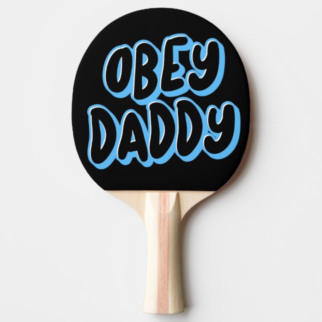 RAQUETTE DE PING PONG OBEY DADDY PING PONG PADDLE (Devant)
