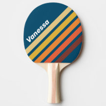 Ocean Vintage Vibe Angled Striping with Name