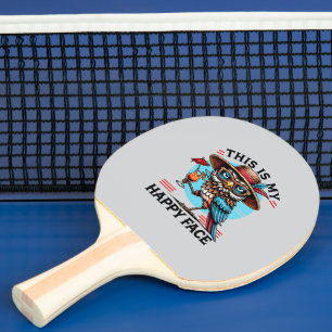 Raquette De Ping Pong Oiseau avec une touche twist