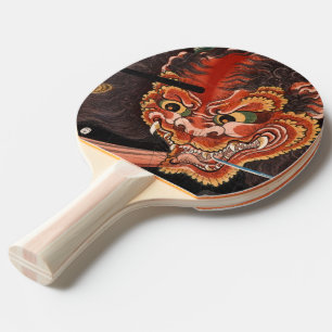 Raquette De Ping Pong Oni et Samurai