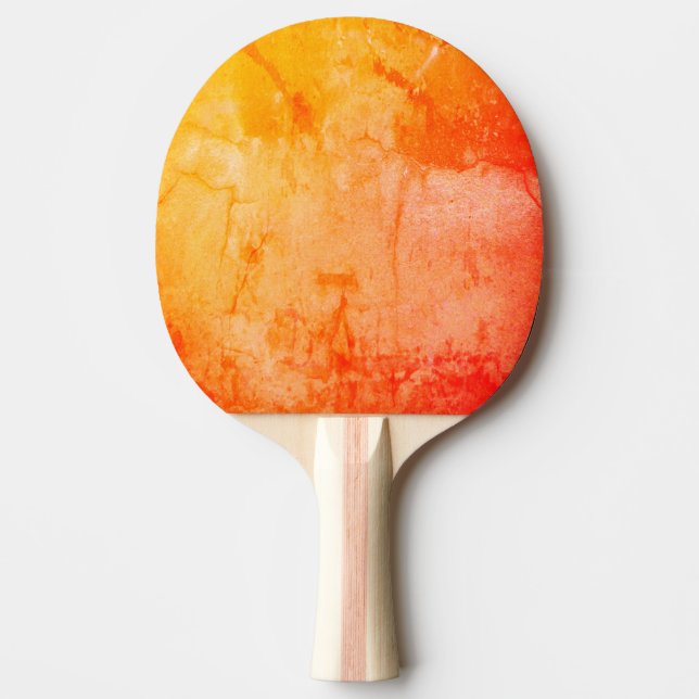 Raquette De Ping Pong Orange désorganisé (Devant)