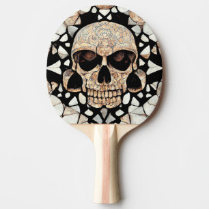 Raquette De Ping Pong Ornement décoratif tribal Maure maya