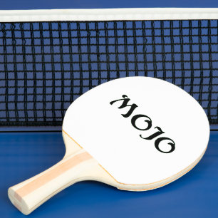 Raquette De Ping Pong Paddle de ping-pong blanc Mojo