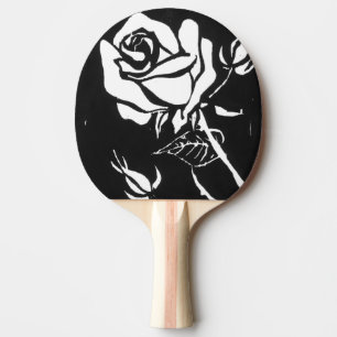 Raquette De Ping Pong Paddle de ping-pong "Rose Alba"