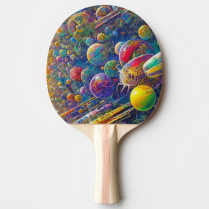 Raquette De Ping Pong Paddle de ping-pong Space Race