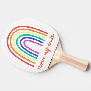 Raquette De Ping Pong Paddle Rainbow Ping Ping