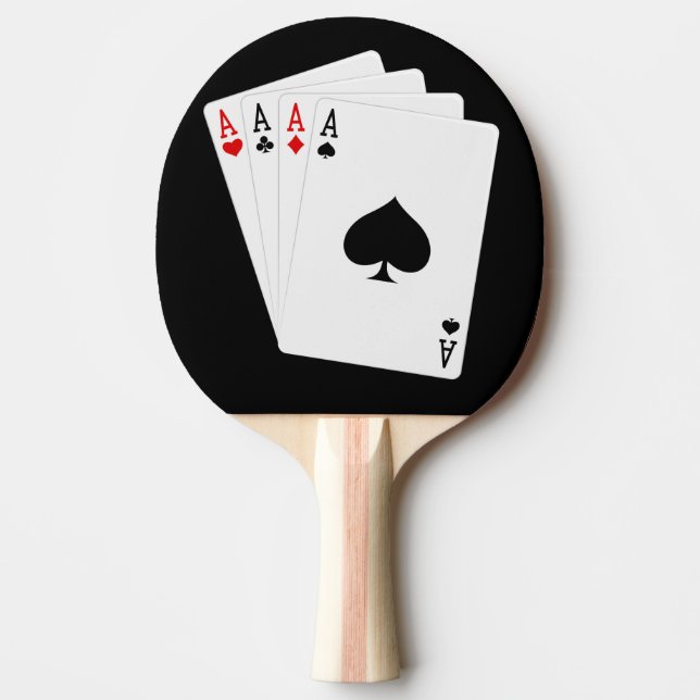 Raquette De Ping Pong Pagaie De Ping Ping Quatre As (Devant)