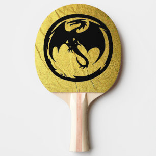 Raquette De Ping Pong Pagaie de ping-pong Black Dragon Gold Vein