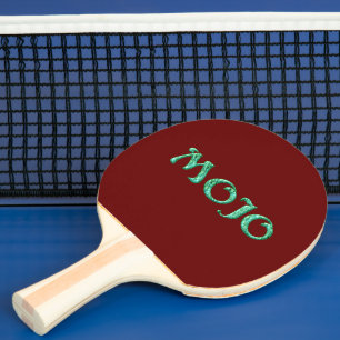 Raquette De Ping Pong Pagaie de ping-pong verte Mojo