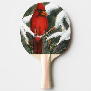 Raquette De Ping Pong Pagaie de ping "rouge"