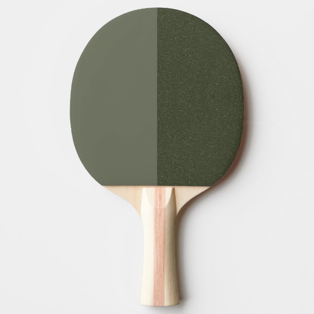 Raquette De Ping Pong Pagaie De Ping Split Split Vert Moss Personnalisé (Devant)