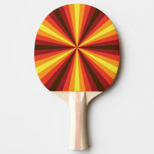 Raquette De Ping Pong Pagaie de pong de l'illusion d'automne