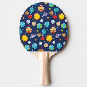 Raquette De Ping Pong Pagaie Ping Pong Full Print Back