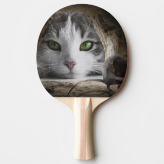 Raquette De Ping Pong Pala de Ping Pong Gato y Ratón