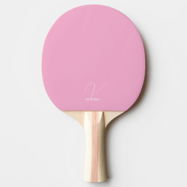 Raquette De Ping Pong Pale Rose Monogramme Ping Pong Paddle (Devant)