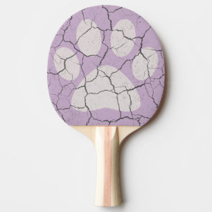 Raquette De Ping Pong Palette animale pourpre criquée de puanteur