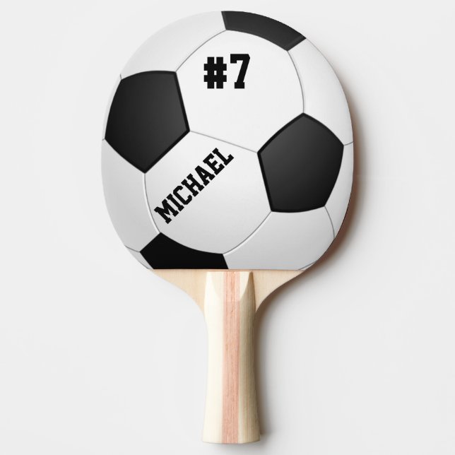 Raquette De Ping Pong Palette personnalisée de ping-pong du football du (Devant)