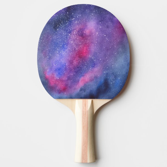Raquette De Ping Pong Palette ultra-violette de ping-pong de galaxie (Devant)