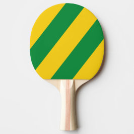 Raquette De Ping Pong Palme Tropicale Rétro Trois Gras