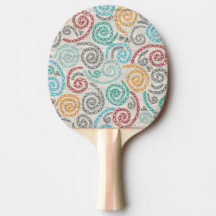 Raquette De Ping Pong Papier fripé par fantaisie de broderie