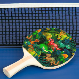 Raquette De Ping Pong Parc des dinosaures