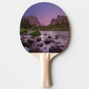 Raquette De Ping Pong Parc national de Yosemite au crépuscule