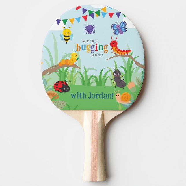 Raquette De Ping Pong Partie de bogues (Devant)
