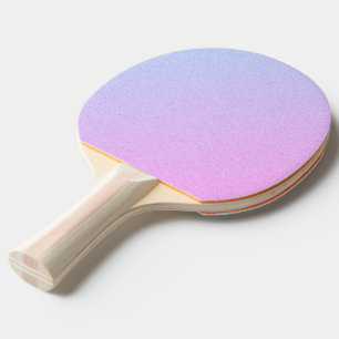 Raquette De Ping Pong Parties scintillantes en pastel d'Ombre